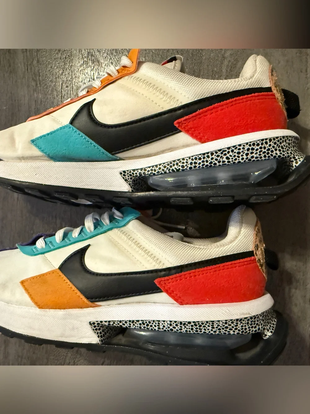 Nike Air Max Pre-Day SE sneakers-Safari colorway, great used condition, sz 7